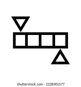 Color Icon Vector Symbol Design Illustration