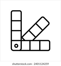  Icono de color con vector de fondo blanco