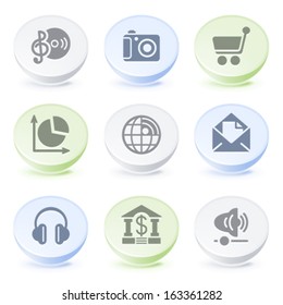 Color icons for internet