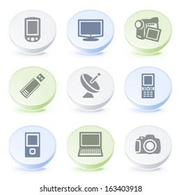 Color icons for internet
