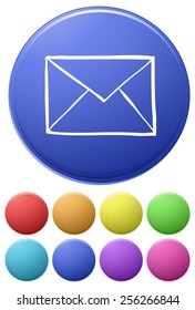 color icons of letter 