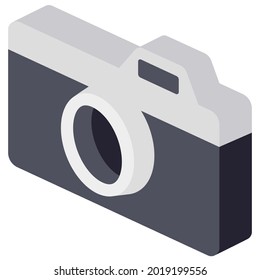 color illustration of Black camera