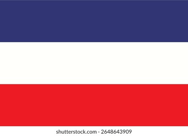 Ilustração a cores da bandeira do Estado de Los Altos