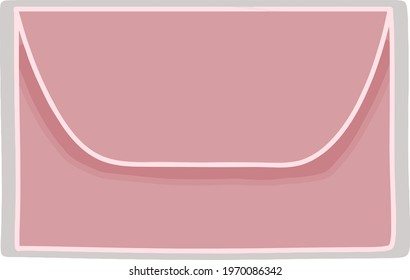 Color illustration of a print envelope.