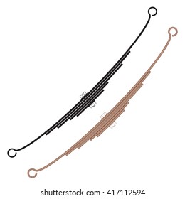color image automotive springs