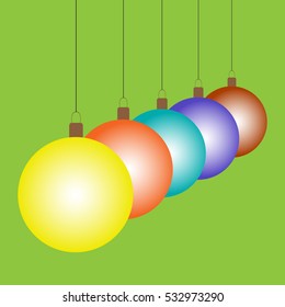 Color image Christmas decorations