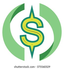 color image with a dollar symbol