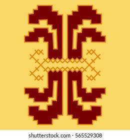 The color image element abstract pattern