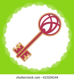 color image with a key