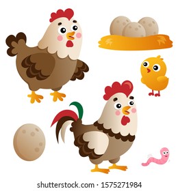 573 Chicken Pecking Stock Vectors, Images & Vector Art | Shutterstock