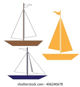 color images of sailboats