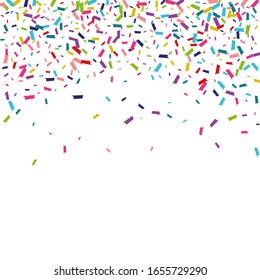 Color Independence Shine Backdrop. Dust Pattern. Splash Festival Card. Rainbow Fun Texture.