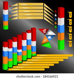 Color Infographics Elements (3)