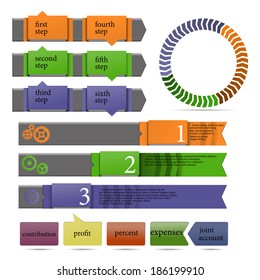 Color Infographics Elements (5)