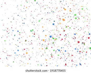 Color Ink blots  urban background. Texture Vector. Dust overlay distress grain. Color paint splatter , dirty, poster for your design. Hand drawing illustration