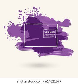 color ink spots, light background. vector illustration