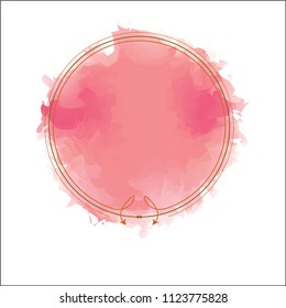 color ink spots, white background. vector illustration