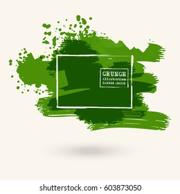 color ink spots, white background. vector illustration