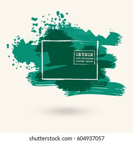 color ink spots, white background. vector illustration