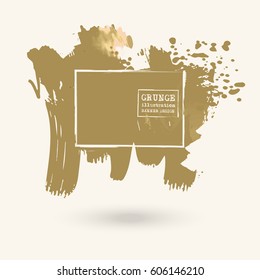 color ink spots, white background. vector illustration
