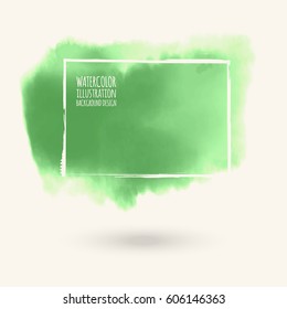 color ink spots, white background. vector illustration