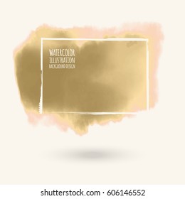 color ink spots, white background. vector illustration
