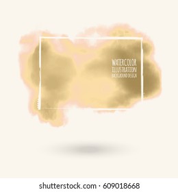 color ink spots, white background. vector illustration