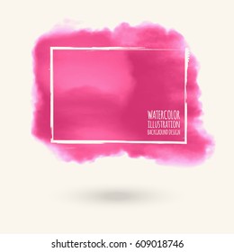 color ink spots, white background. vector illustration