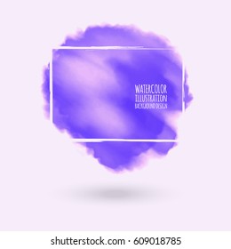 color ink spots, white background. vector illustration