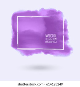 color ink spots, white background. vector illustration