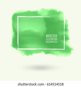 color ink spots, white background. vector illustration