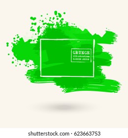 color ink spots, white background. vector illustration