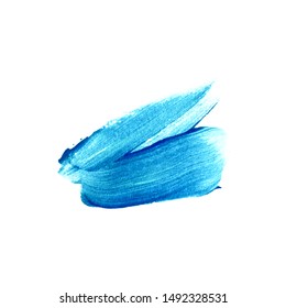 Color ink vector brush strokes