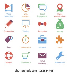 Color Internet Marketing Icons Vol 2