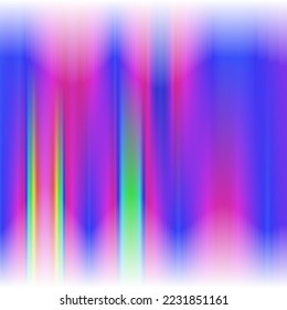 Color interpolation north light gradient illustration