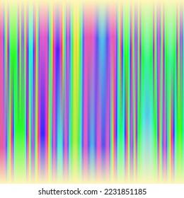 Color interpolation north light gradient illustration