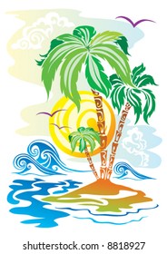 Color island