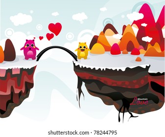 color island vector design