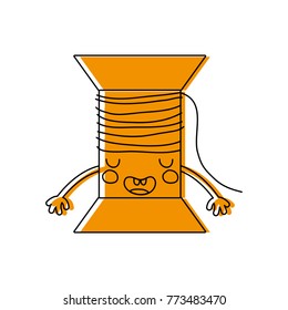 color kawaii cute funny thread object