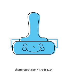 color kawaii cute happy paint roller