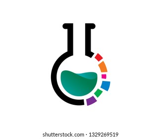Color Lab Logo Template, Icon, Symbol - Vector