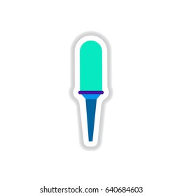 color label design collection of musical microphone in flat style