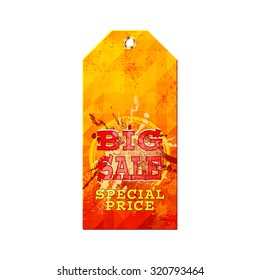 color label for sale, vector illustration clip-art
