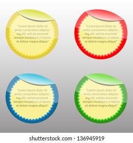 Color label set