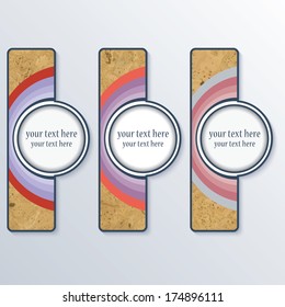 Color labels with a strips