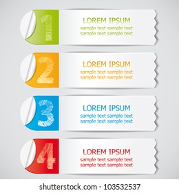 color labels for various options