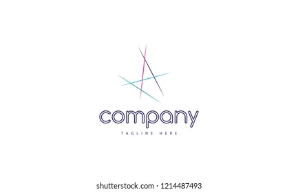 Color Laser vector logo image