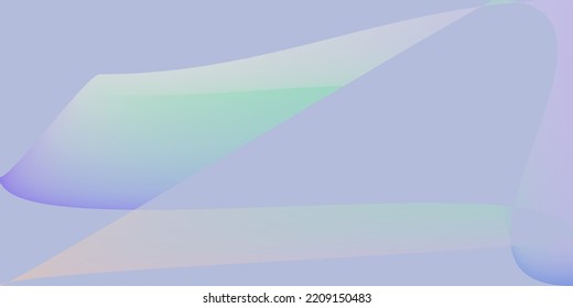 Color Layers Futuristic Modern Illustration. Minimal Smooth Dark Multicolor Smooth Surface. Fluid Violet Purple Digital Pastel Gradient Mesh. Rainbow Lavender Shape Dynamic Trendy Background.