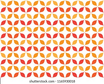 Color leaves abstract background