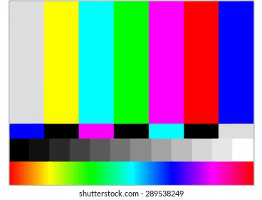 Color level or pan tone color for check monitor such as dead pixel , color false etc